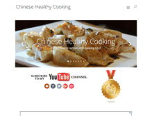 Tablet Screenshot of chinesehealthycooking.com
